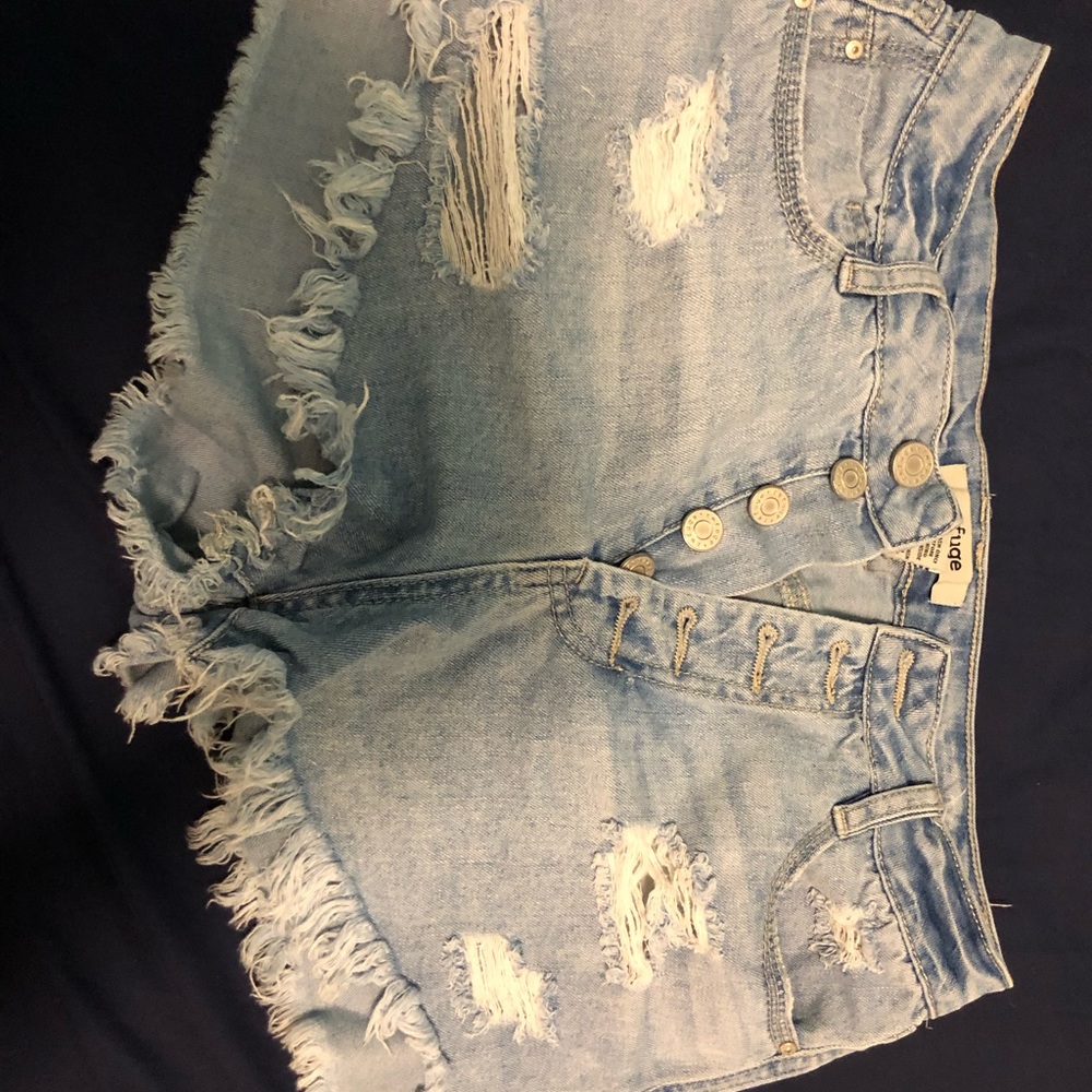 high waisted shorts